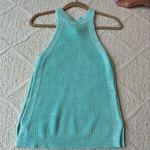 Fate Aqua Knit Halter Top